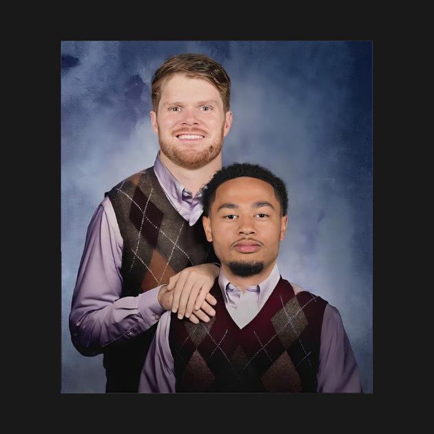 TeePublic: Sam Darnold Jaxon Smith-Njigba Football , Seattle Step Bros