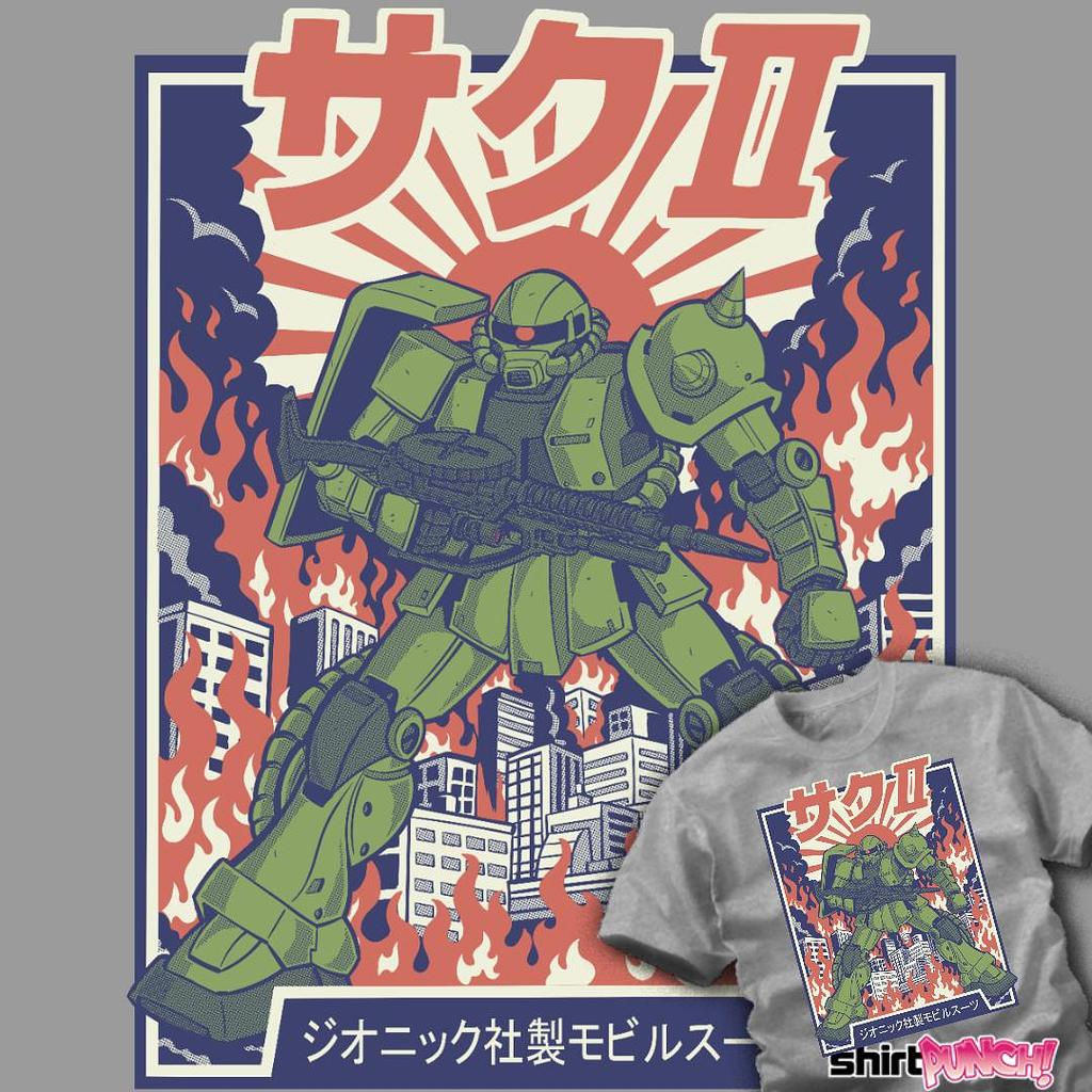 ShirtPunch: Zeonic Mobile Suit