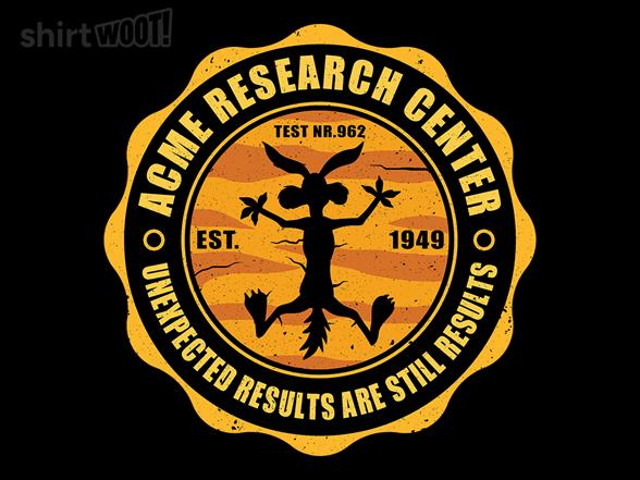 Woot!: Acme Research Center