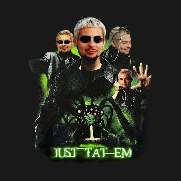 TeePublic: Just Tat Em Matrix