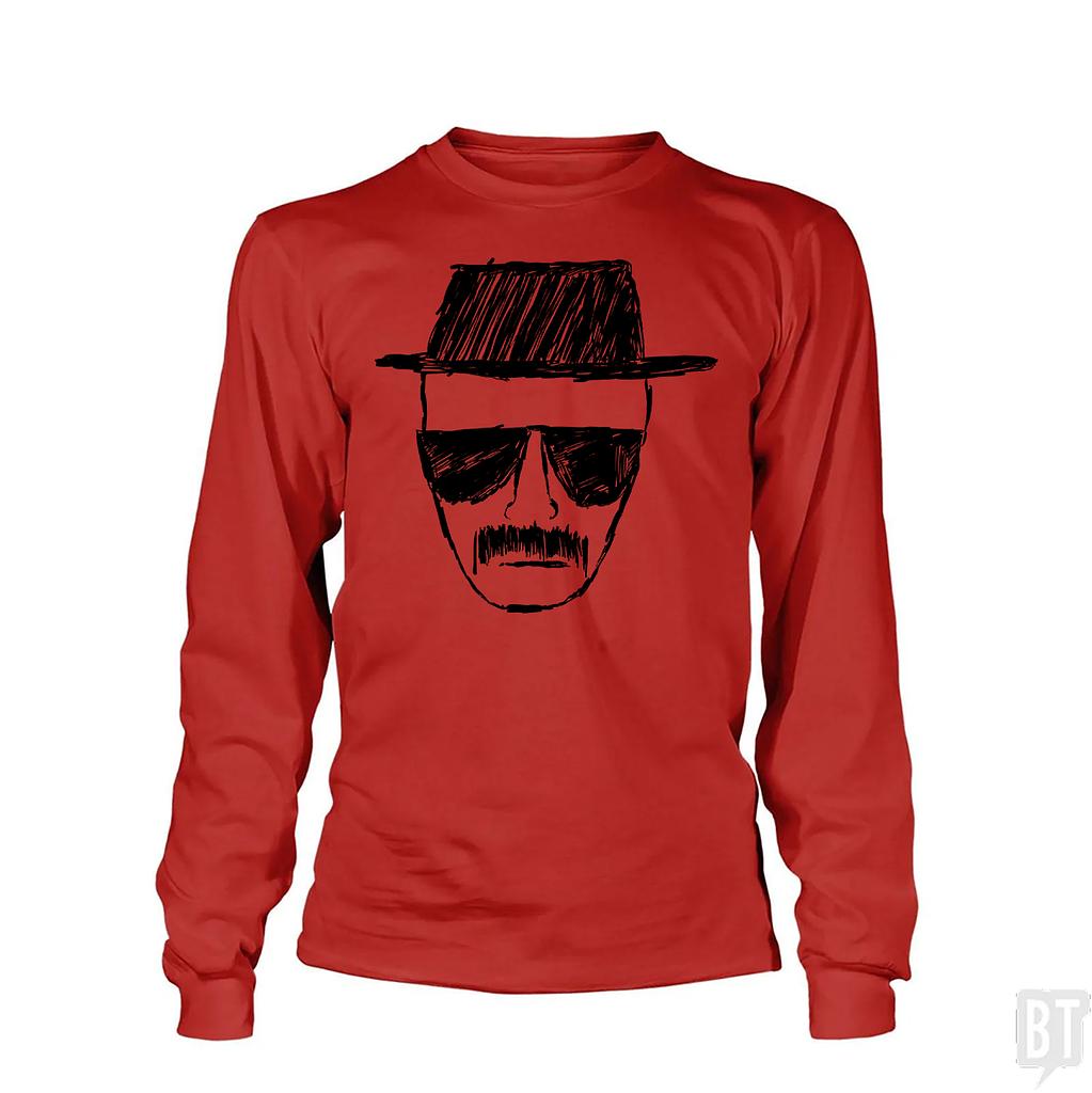 BustedTees: Heisenberg Long Sleeve