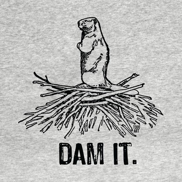 TeePublic: DAM IT