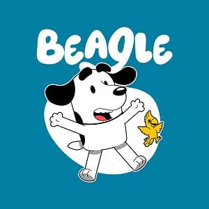 Graphic for Beagle Dog Children Animation