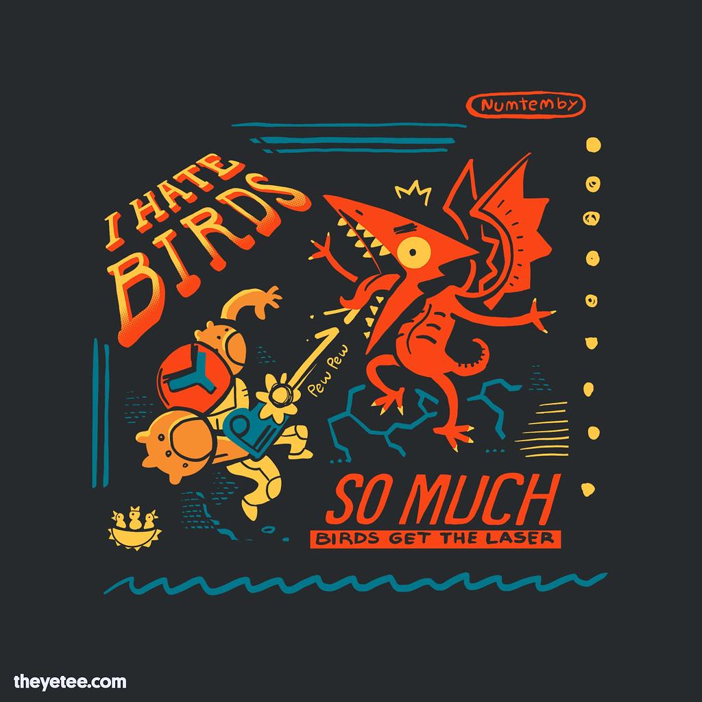 The Yetee: Birds Get The Laser