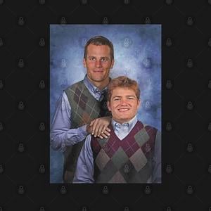 Graphic for Drake Maye & Tom Stepbrothers