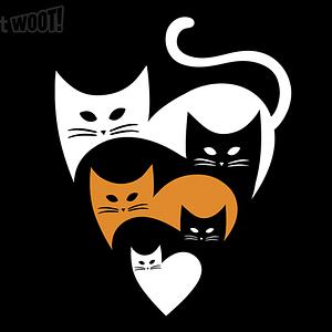 Graphic for Cat Stack Heart