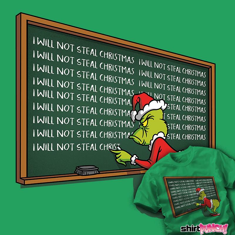 ShirtPunch: Grinch Detention