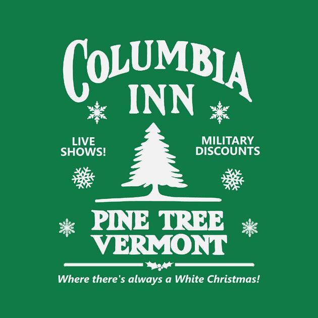 TeePublic: Columbia Inn - Vintage Christmas
