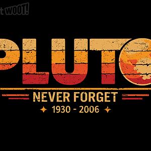 Graphic for Never Forget Pluto