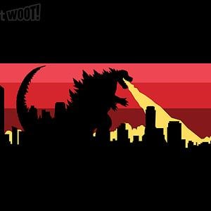 Graphic for Retro Kaiju Attack