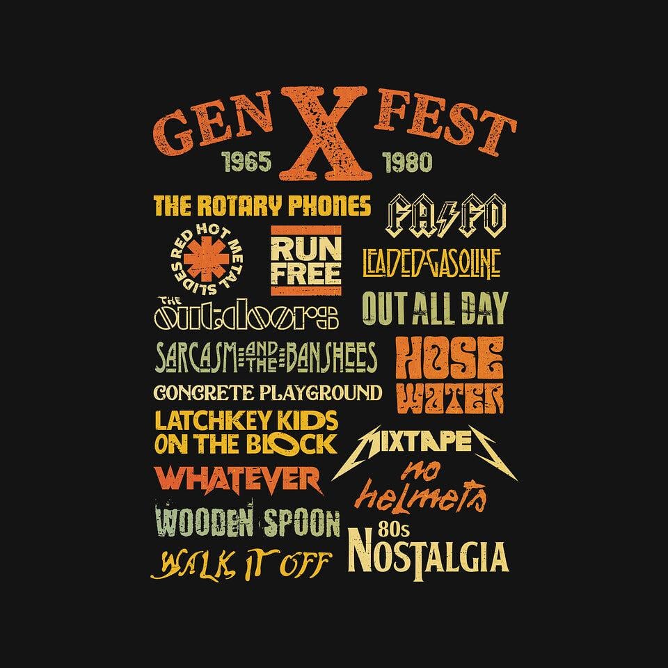 TeeFury: Gen X Fest