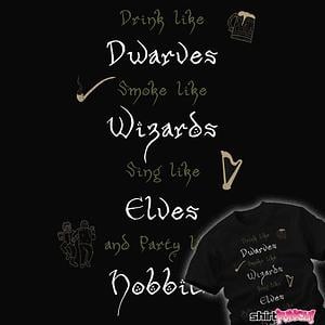 Graphic for Party Like Hobbits