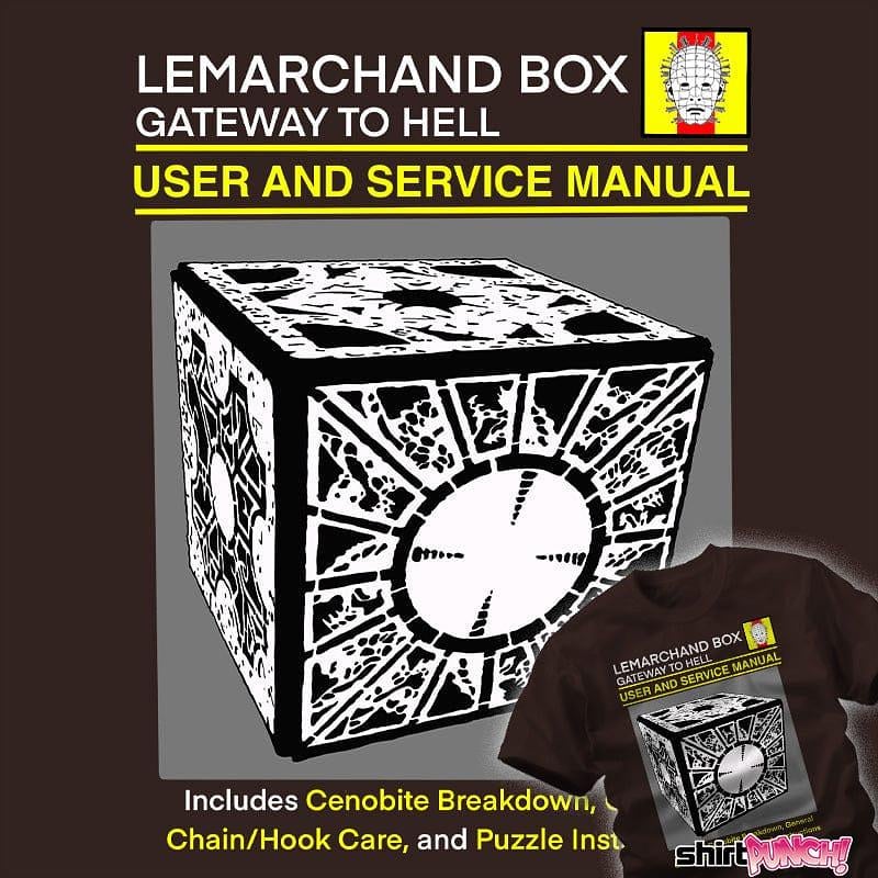 ShirtPunch: Hellraiser Box Manual