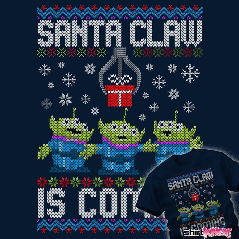 ShirtPunch: Santa Claw Is Coming