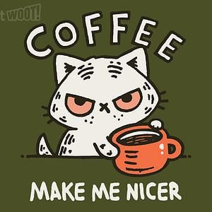 Graphic for Coffee make me nicer