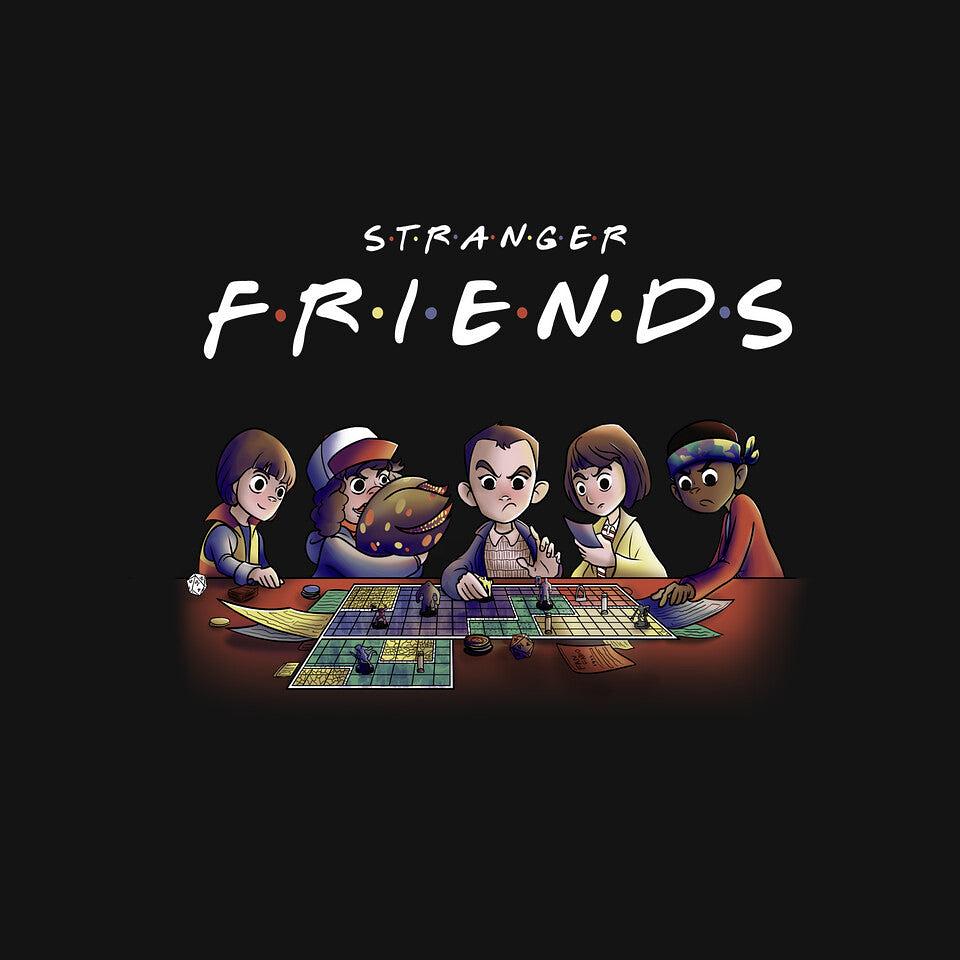 TeeFury: 80s Stranger Friends