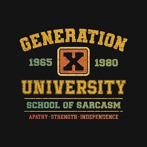 Graphic for Generation X University