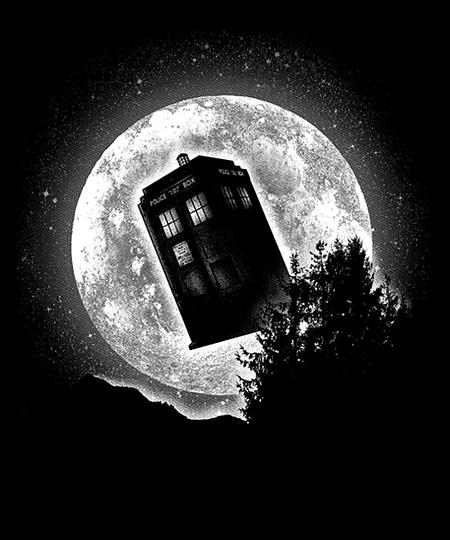 Qwertee: Moonlight Time Machine