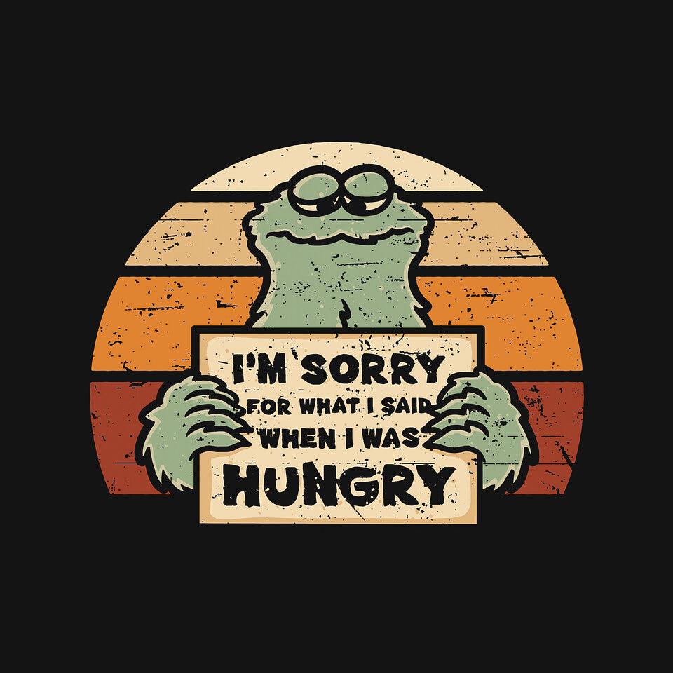 TeeFury: Hangry Monster