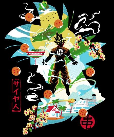 Qwertee: Soul of The Saiyan