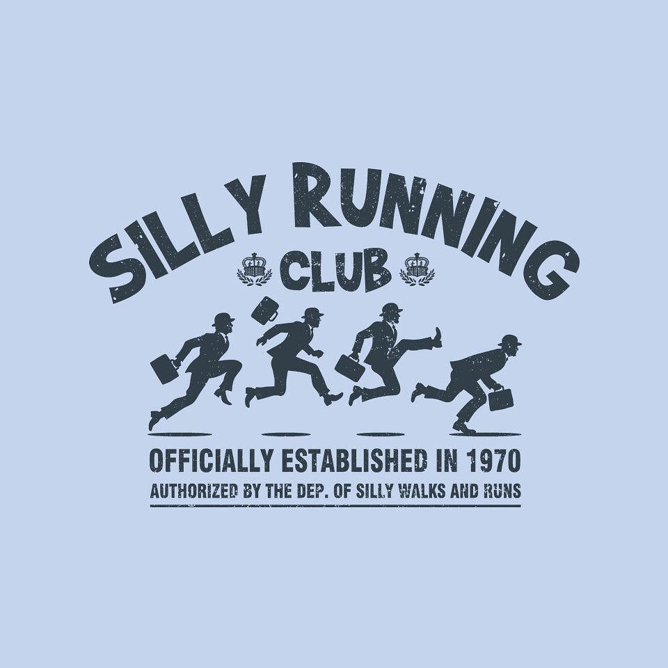 TeeFury: Funny Silly Running Club