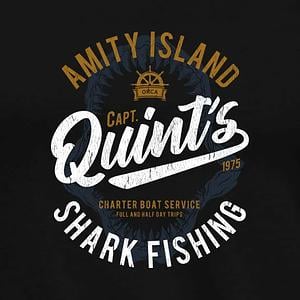 Graphic for Quint's Shark Fishing