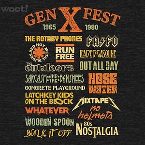 Graphic for Gen X Fest