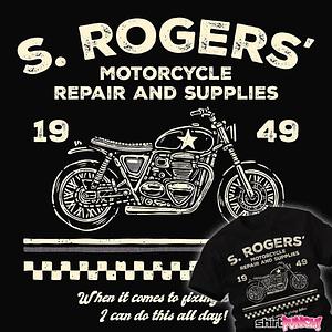 Graphic for S. Rogers' Motorcycle Repair