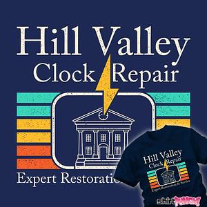 Graphic for Hill Valley Clock Repair