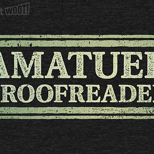 Graphic for Amatuer Proofreader