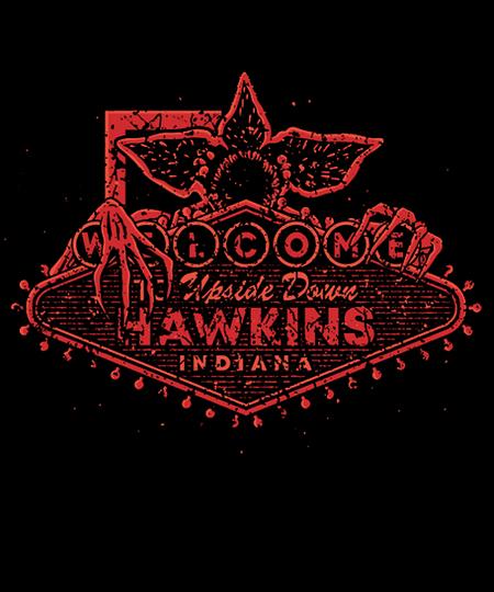 Qwertee: Welcome to Hawkins
