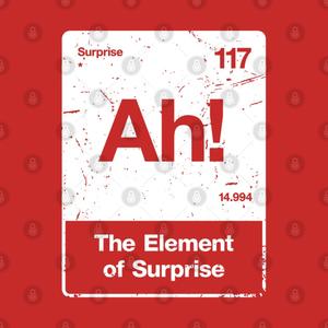 Graphic for Ah! The Element of Surprise Aged Texture