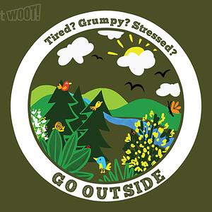 Graphic for Go Outside - You'll Feel Better