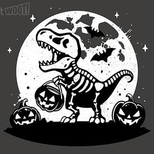 Graphic for Spooky T-Rex Skeleton