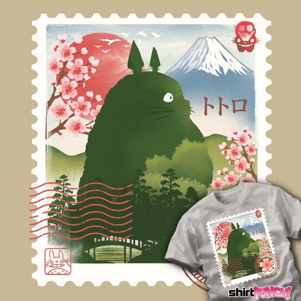 ShirtPunch: Totoro Stamp