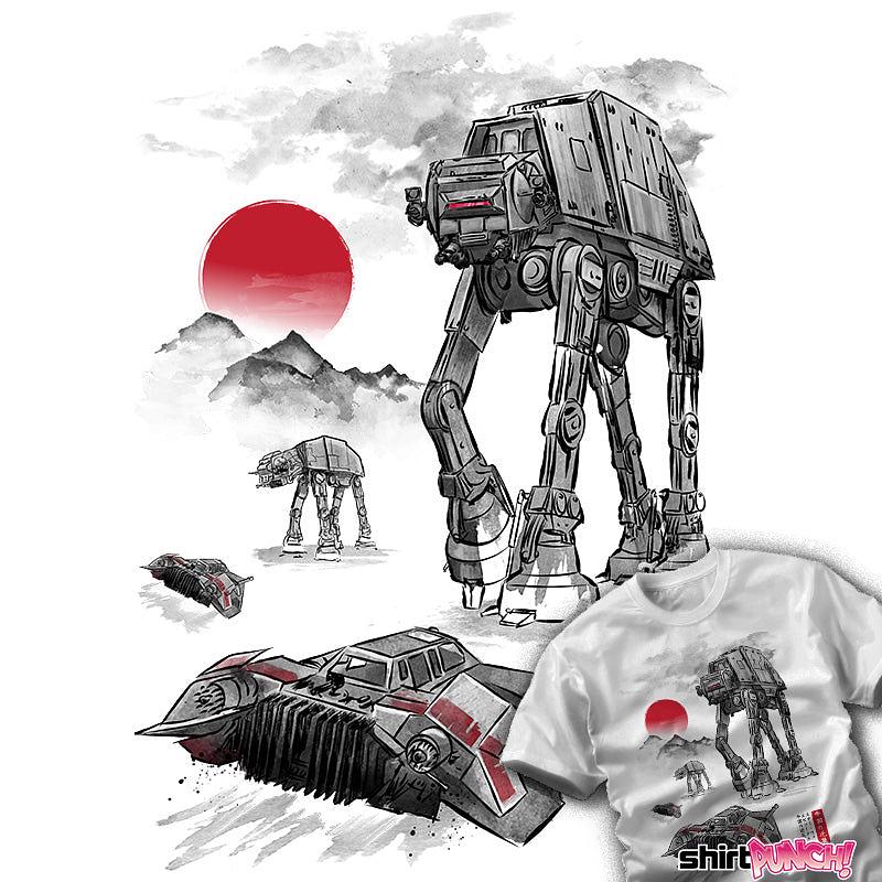 ShirtPunch: Defense Of Echo Base Sumi-e