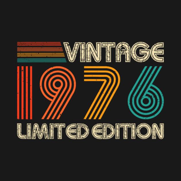 TeePublic: Vintage 1976 Limited Edition