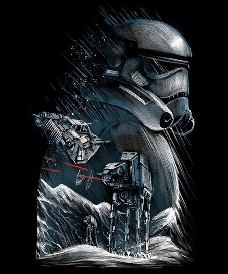 Qwertee: The Empire Silhouette