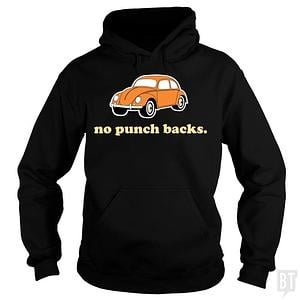 Graphic for No Punch Backs Hoodie