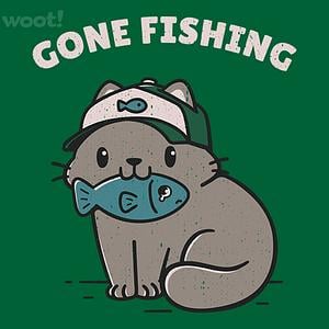 Graphic for Gone Fishin'