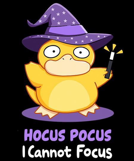 Qwertee: hocus pocus i cannot focus