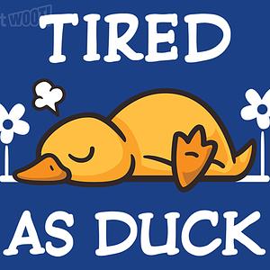 Graphic for Ducking Tired