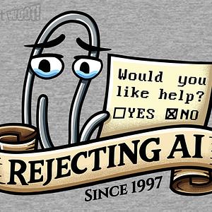 Graphic for Rejecting AI
