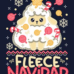 Graphic for Fleece Navidad ugly Christmas
