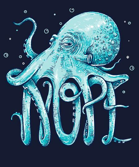 Qwertee: octopus nope