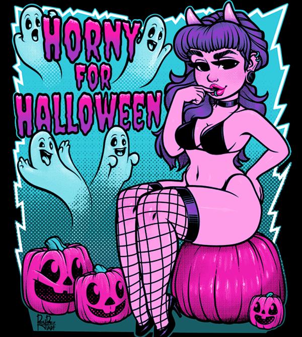 teeVillain: Horny For Halloween