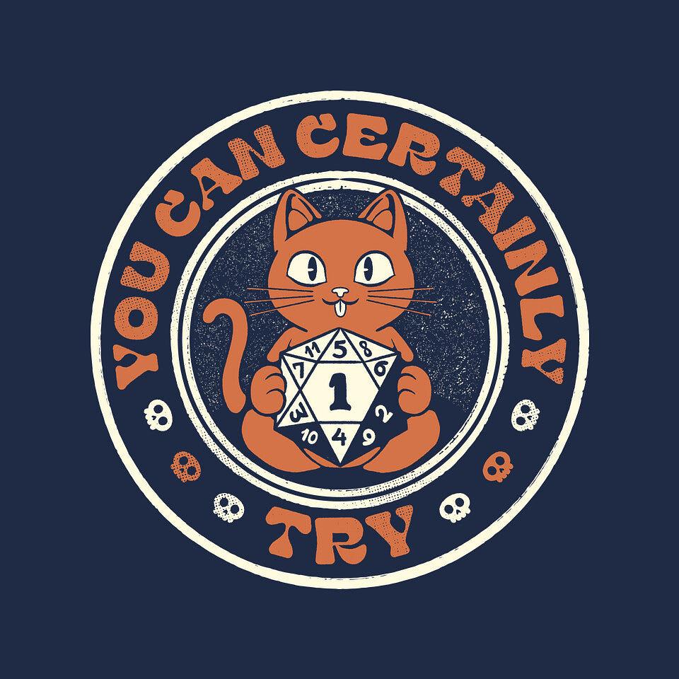 TeeFury: You Can Certainly Try RPG Cat