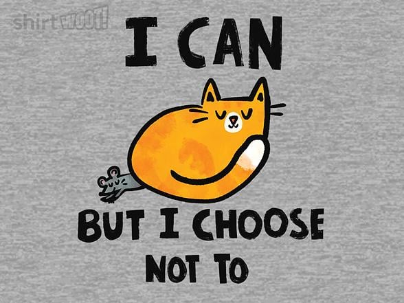 Woot!: I Can - But I Choose Not To