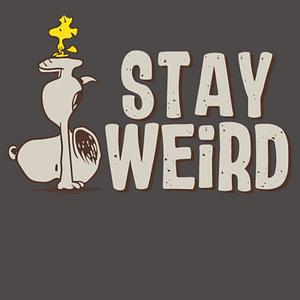 Graphic for stay weird