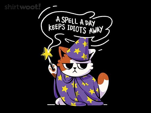 Woot!: A Spell a Day Keeps Idiots Away Antisocial Cat